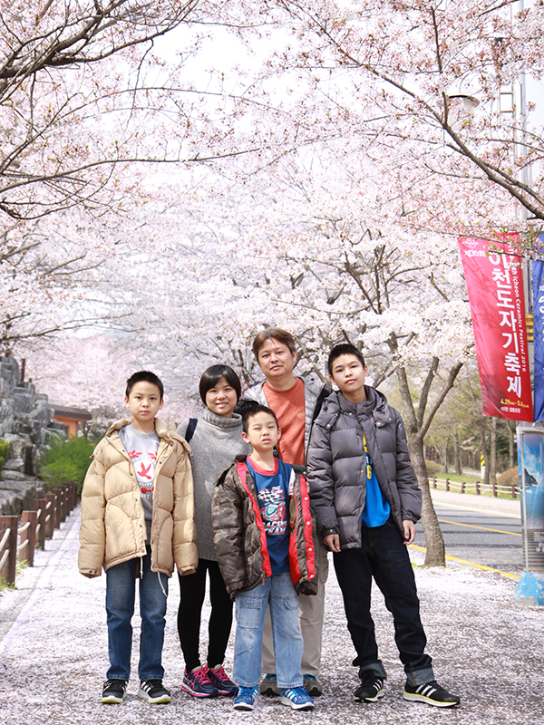 ทัวร์เกาหลี April Snow 11-15 April 2016